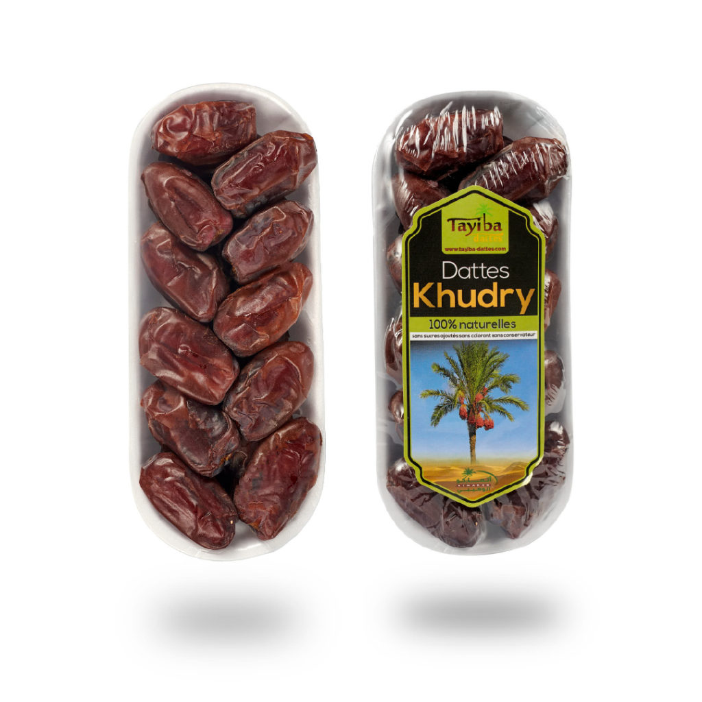 Khudry 300g de face et emballé