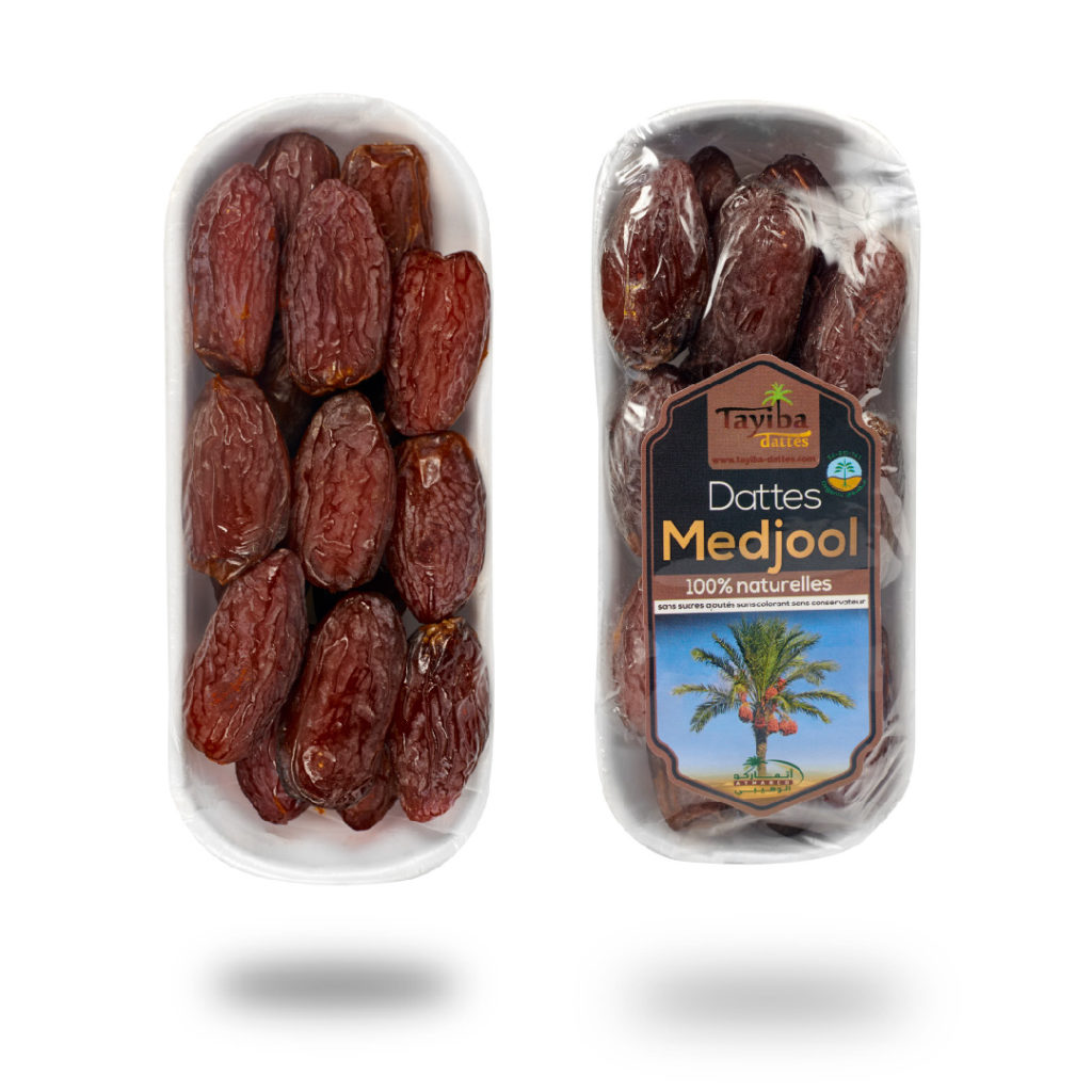 Medjool 300g de face et emballé