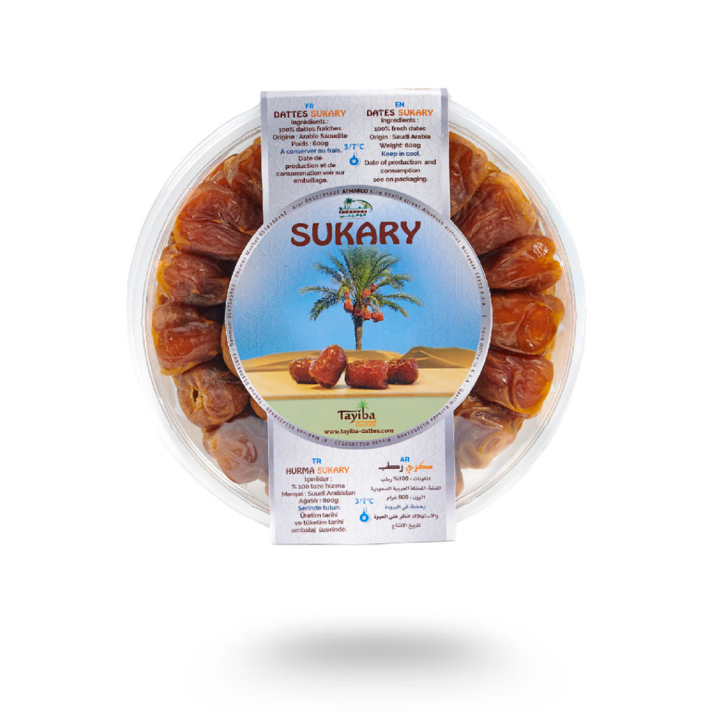 Sukary 600g Tamr boite de face