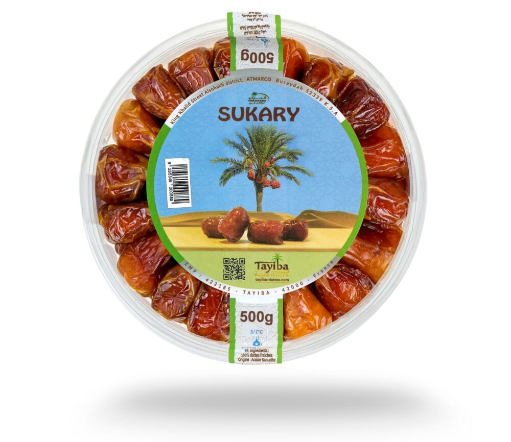 Dattes Sukary - 500 gr - Tayiba